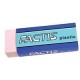 Gomme crayon plastique