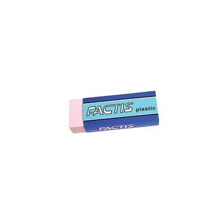 Gomme crayon plastique